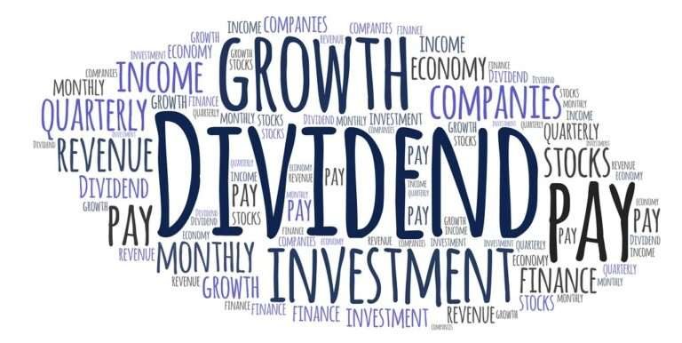 cloud of dividend word